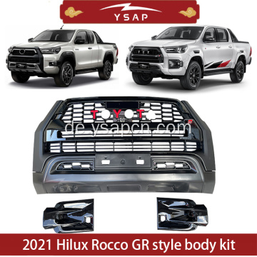 Neuankömmling 2021 Hilux Rocco GR bodykit